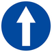 SENS OBLIGATOIRE (tout droit) D.300mm TALIAPLAST - 622578
