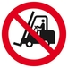Panneau rigide INTERDIT AUX VEHICULES INDUSTRIELS D.420mm TALIAPLAST - 623201