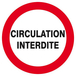 CIRCULATION INTERDITE D.420mm TALIAPLAST - 623206
