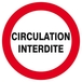 CIRCULATION INTERDITE D.420mm TALIAPLAST - 623206
