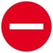 Panneau rigide SENS INTERDIT D.420mm TALIAPLAST - 623207