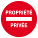 Panneau rigide PROPRIETE PRIVEE D.420mm TALIAPLAST - 623221