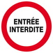 ENTREE INTERDITE D.420mm TALIAPLAST - 623243