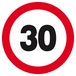 INTERDIT DE ROULER A PLUS DE 30 KM/H D.420mm TALIAPLAST - 623262