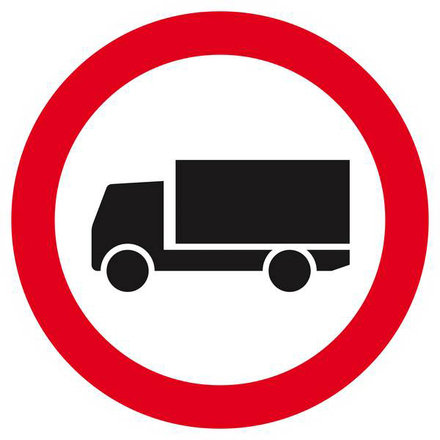 INTERDIT AUX POIDS LOURDS D.420mm TALIAPLAST - 623284