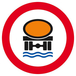 INTERDIT TRANSPORT PROD. POLLUANTS LES EAUX D.420mm TALIAPLAST - 623286