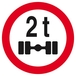 Panneau rigide INTERDIT VEHICULES PESANT S/UN ESSIEU + DE 2 T. D.420mm TALIAPLAST - 623288