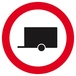 INTERDIT AUX REMORQUES D.420mm TALIAPLAST - 623295