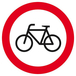 Panneau rigide INTERDIT AUX VELOS D.420mm TALIAPLAST - 623298