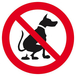 DEJECTIONS D' ANIMAUX INTERDITES D.420mm TALIAPLAST - 623301