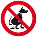 DEJECTIONS D' ANIMAUX INTERDITES D.420mm TALIAPLAST - 623301