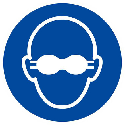LUNETTES DE PROTECTION OBLIGATOIRES D.420mm TALIAPLAST - 623506