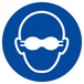 LUNETTES DE PROTECTION OBLIGATOIRES D.420mm TALIAPLAST - 623506