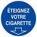 ETEIGNEZ VOTRE CIGARETTE D.420mm TALIAPLAST - 623516