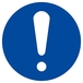 Panneau rigide OBLIGATION, SIGNAL GENERAL D.420mm TALIAPLAST - 623525