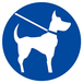 CHIEN EN LAISSE OBLIGATOIRE D.420mm TALIAPLAST - 623544