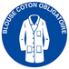 BLOUSE COTON OBLIGATOIRE D.420mm TALIAPLAST - 623551