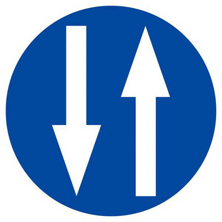 CIRCULATION A DOUBLE SENS D.420mm TALIAPLAST - 623584