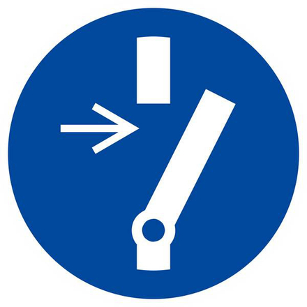 DEBRANCHER AVANT UNE ACTIVITE DE MAINTENANCE D.420mm TALIAPLAST - 623594