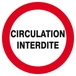 CIRCULATION INTERDITE D.80mm TALIAPLAST - 624206
