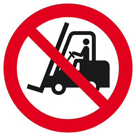 INTERDIT AUX VEHICULES INDUSTRIELS D.80mm TALIAPLAST - 624249