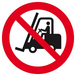 INTERDIT AUX VEHICULES INDUSTRIELS D.80mm TALIAPLAST - 624249