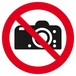 INTERDICTION DE PHOTOGRAPHIER D.80mm TALIAPLAST - 624252