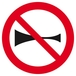 Panneau rigide KLAXON INTERDIT D.80mm TALIAPLAST - 624267