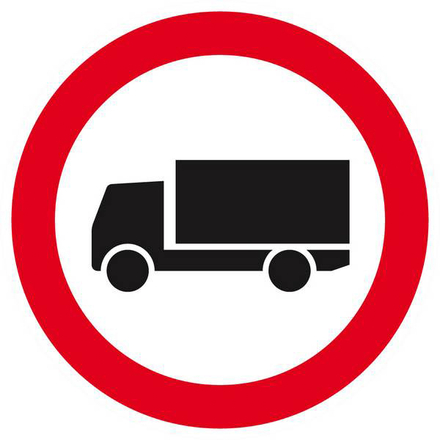 INTERDIT AUX POIDS LOURDS D.80mm TALIAPLAST - 624284