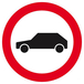 INTERDIT AUX VEHICULES D.80mm TALIAPLAST - 624297