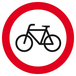 Panneau rigide INTERDIT AUX VELOS D.80mm TALIAPLAST - 624298