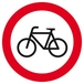 Panneau rigide INTERDIT AUX VELOS D.80mm TALIAPLAST - 624298