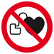 ENTREE INTERD. AUX PORTEURS STIMULAT. CARDIAQUE D.80mm TALIAPLAST - 624319