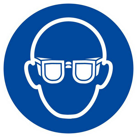 LUNETTES DE PROTECTION OBLIGATOIRES D.80mm TALIAPLAST - 624503