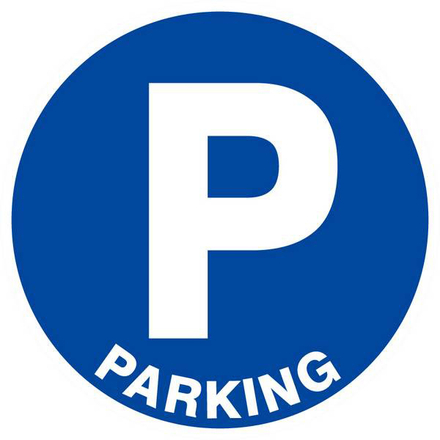 PARKING (toutes lettres) D.80mm TALIAPLAST - 624523