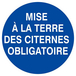 MISE A LA TERRE DES CITERNES OBLIGATOIRE D.80mm TALIAPLAST - 624532