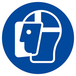 VISIERE DE PROTECTION OBLIGATOIRE D.80mm TALIAPLAST - 624541