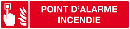 POINT D'ALARME INCENDIE 330x75mm TALIAPLAST - 625103
