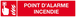 POINT D'ALARME INCENDIE 330x75mm TALIAPLAST - 625103