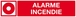 ALARME INCENDIE 330x75mm TALIAPLAST - 625106