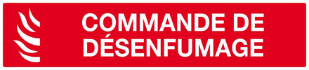 COmmANDE DE DESENFUMAGE 330x75mm TALIAPLAST - 625117