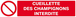 Panneau rigide CUEILLETTE DES CHAMPIGNONS INTERDITE 330x75mm TALIAPLAST - 625221