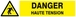 DANGER HAUTE TENSION 330x75mm TALIAPLAST - 625302