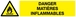 DANGER, MATIERES INFLAMMABLES 330X75mm TALIAPLAST - 625303