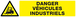 DANGER VEHICULES INDUSTRIELS 330x75mm TALIAPLAST - 625310