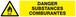 DANGER, SUBSTANCES COMBURANTES 330x75mm TALIAPLAST - 625313