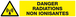 DANGER, RADIATIONS NON IONISANTES 330X75mm TALIAPLAST - 625315