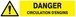 DANGER CIRCULATION D'ENGINS 330x75mm TALIAPLAST - 625324