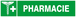 PANNEAU PHARMACIE 330X75MM TALIAPLAST - 625401