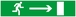 PANNEAU EVACUATION VERS SORTIE DROITE 330X75MM TALIAPLAST - 625424